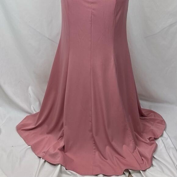 BeryDress Rose Colored Party Event  BalletCore Maxi Dress NWT Size M - Picture 8 of 14